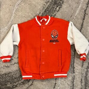 H&M Spiderman Varsity Jacket size 5T